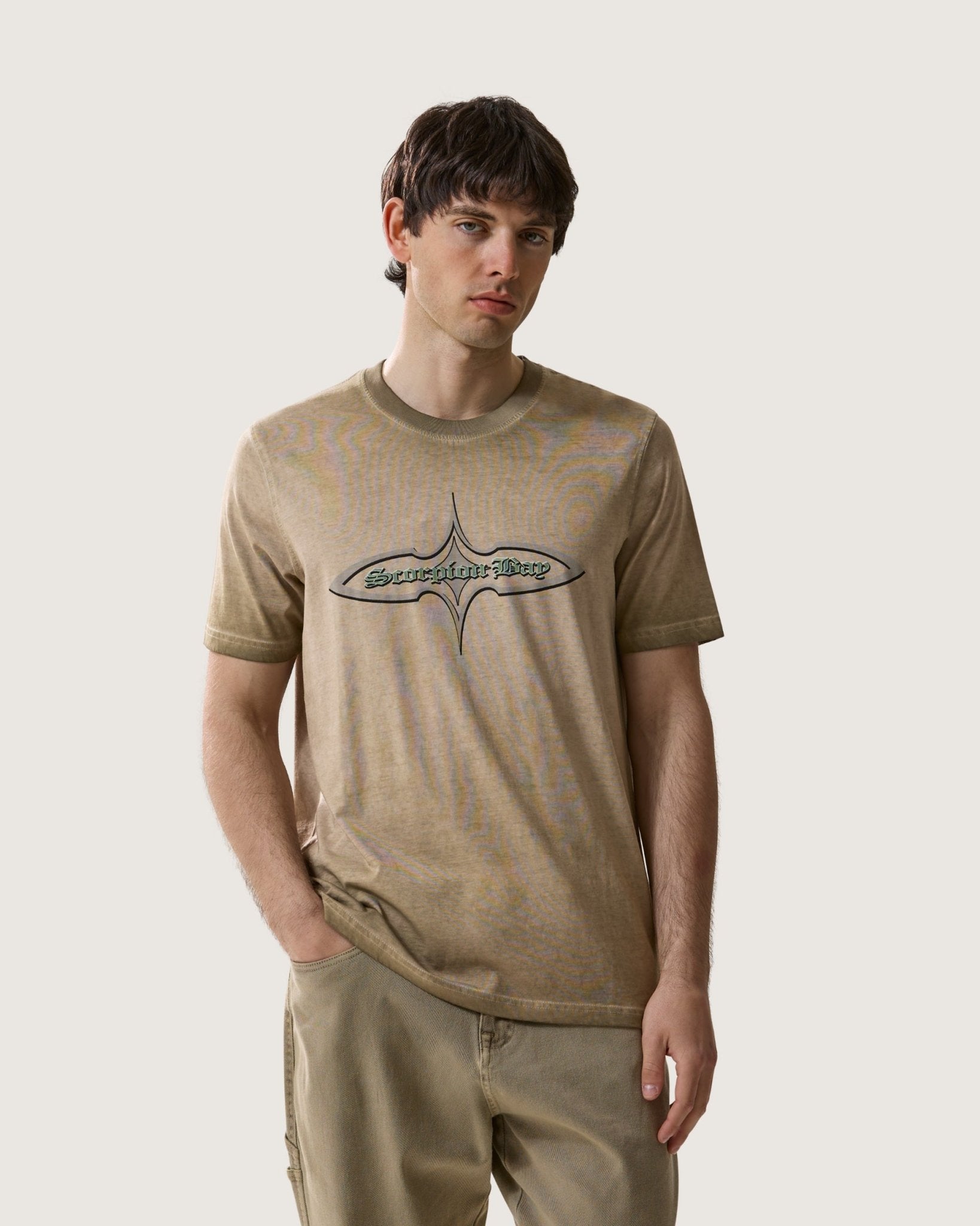 T-shirt stampata "Surf Tribe" uomo - Scorpion Bay