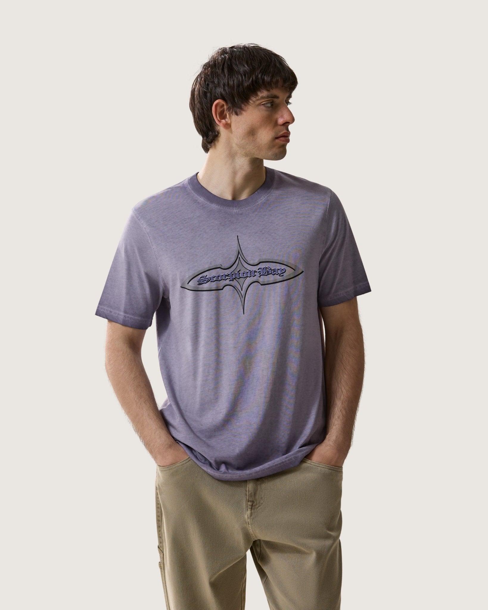 T-shirt stampata "Surf Tribe" uomo - Scorpion Bay