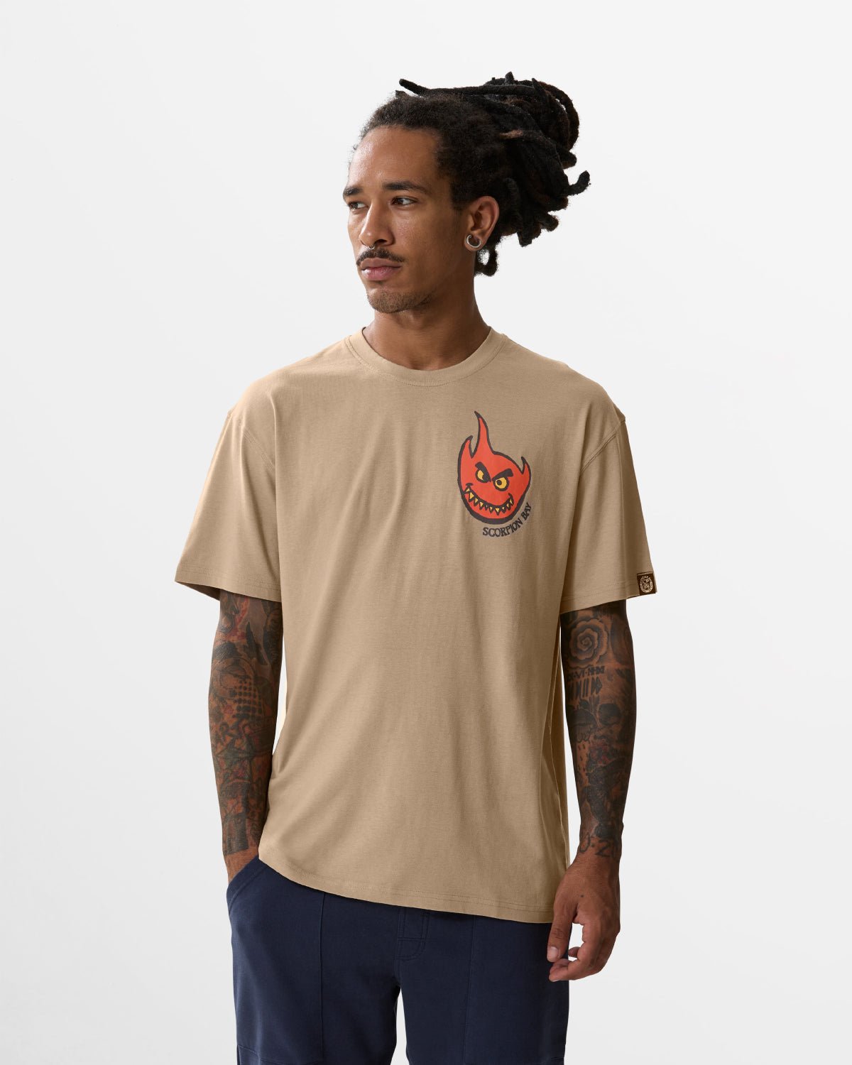 T-Shirt stampata "Take away" uomo - Scorpion Bay