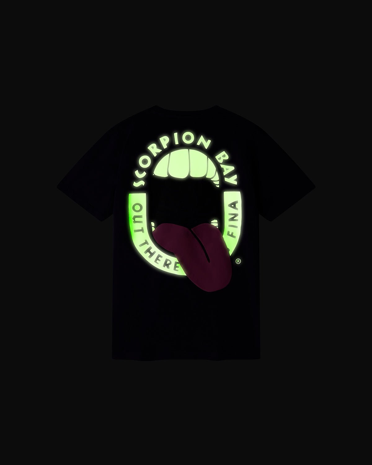 T-shirt stampata "Tongue and Lips" bambino - Scorpion Bay