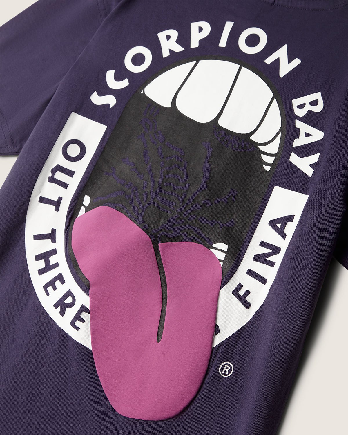 T-shirt stampata "Tongue and Lips" bambino - Scorpion Bay