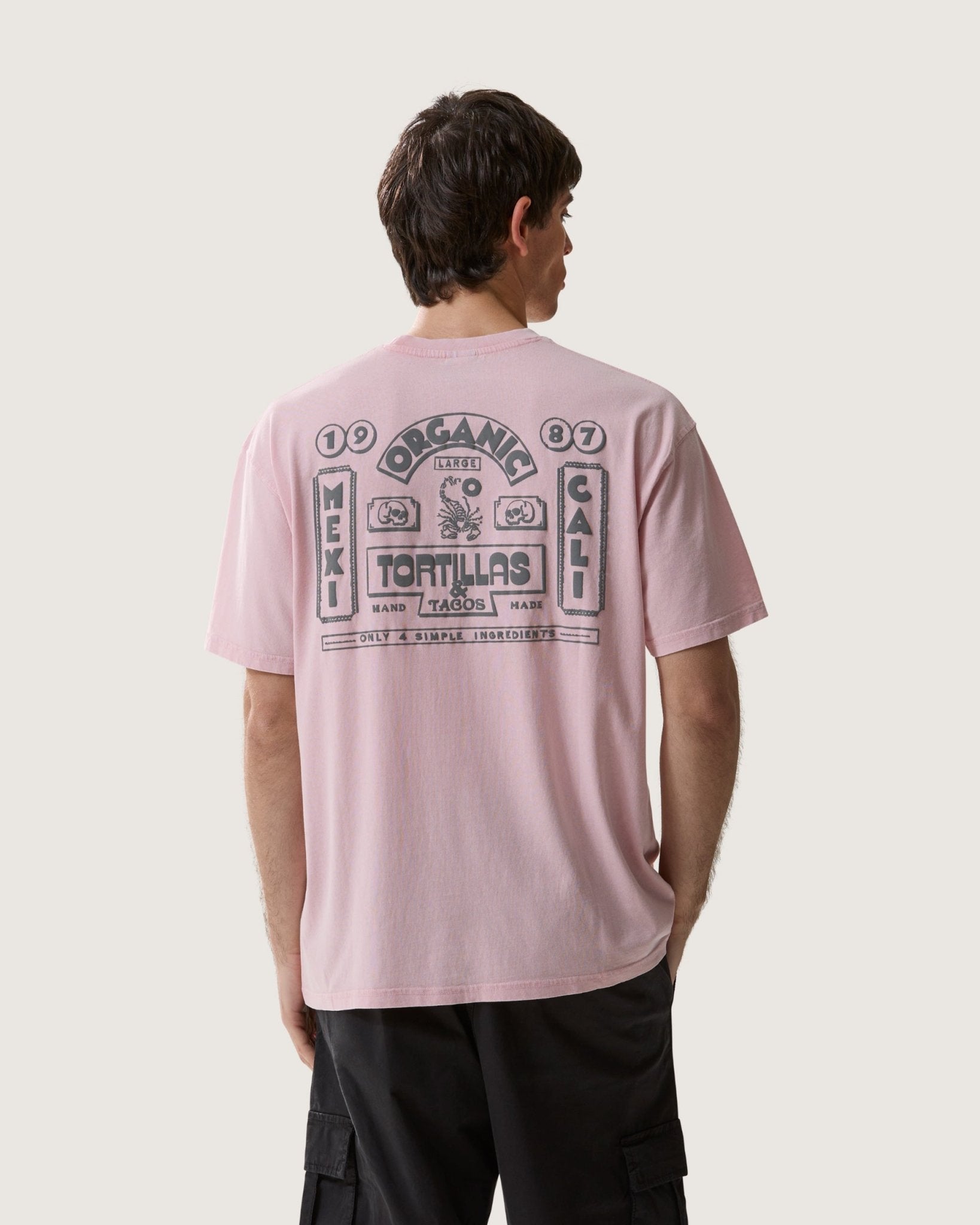 T-shirt stampata "Tortillas & Tacos" uomo - Scorpion Bay