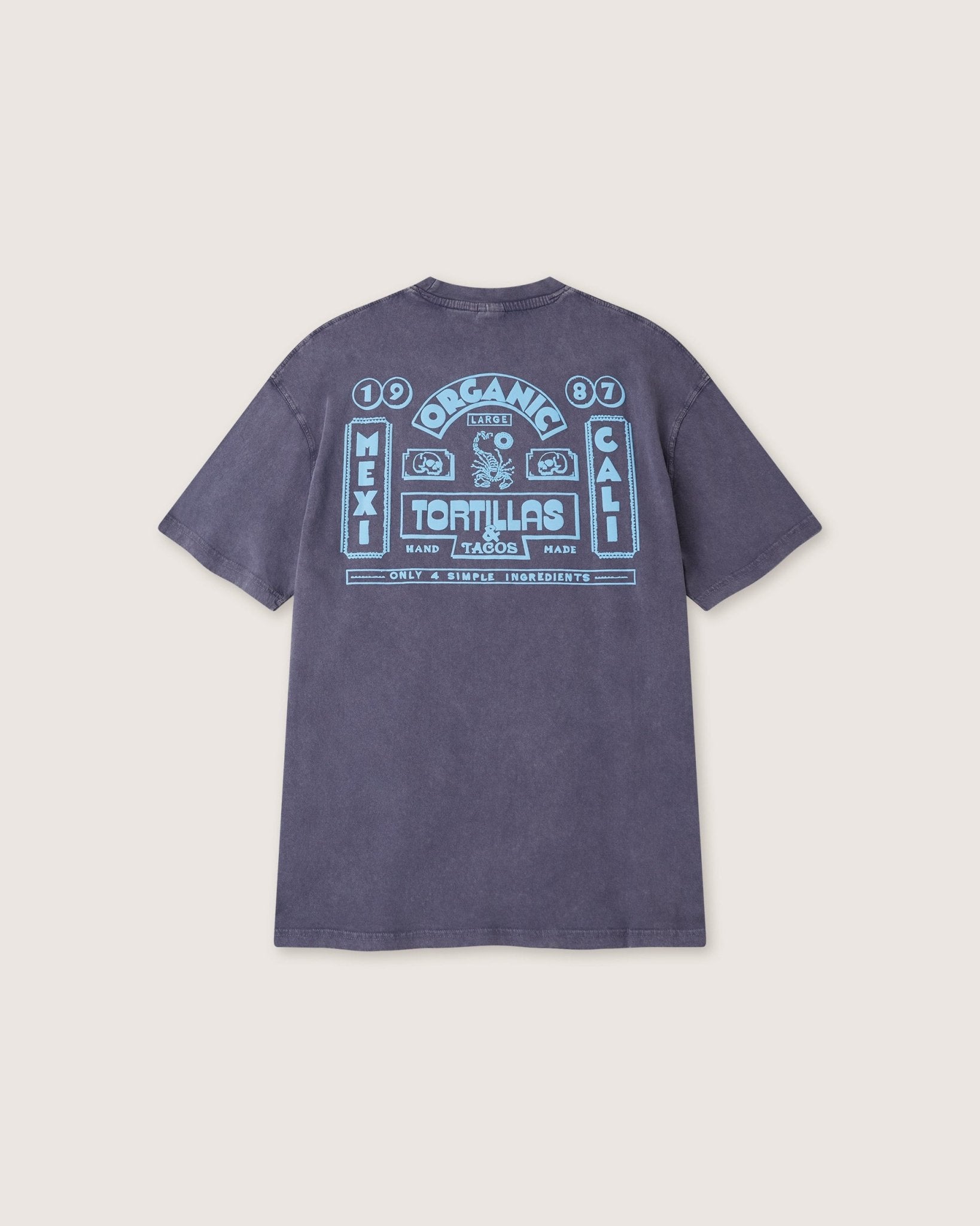 T-shirt stampata "Tortillas & Tacos" uomo - Scorpion Bay