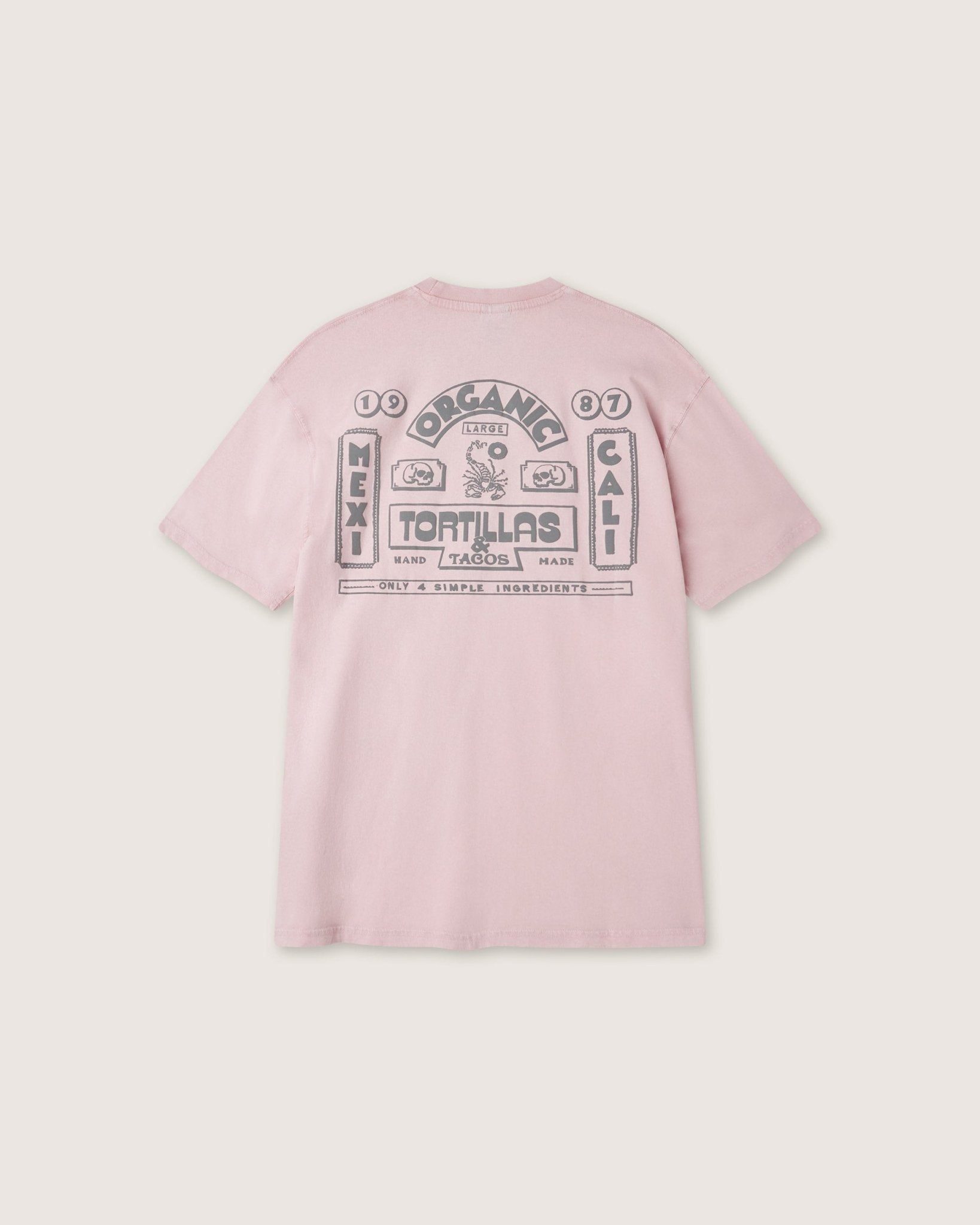 T-shirt stampata "Tortillas & Tacos" uomo - Scorpion Bay