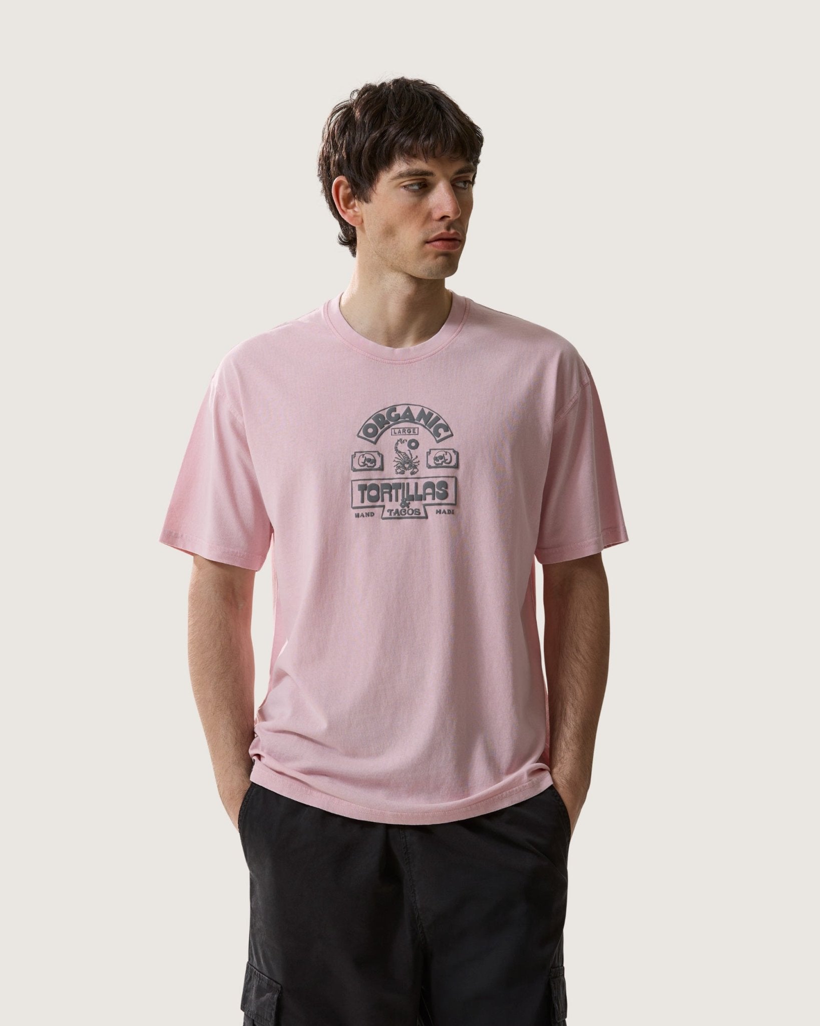 T-shirt stampata "Tortillas & Tacos" uomo - Scorpion Bay