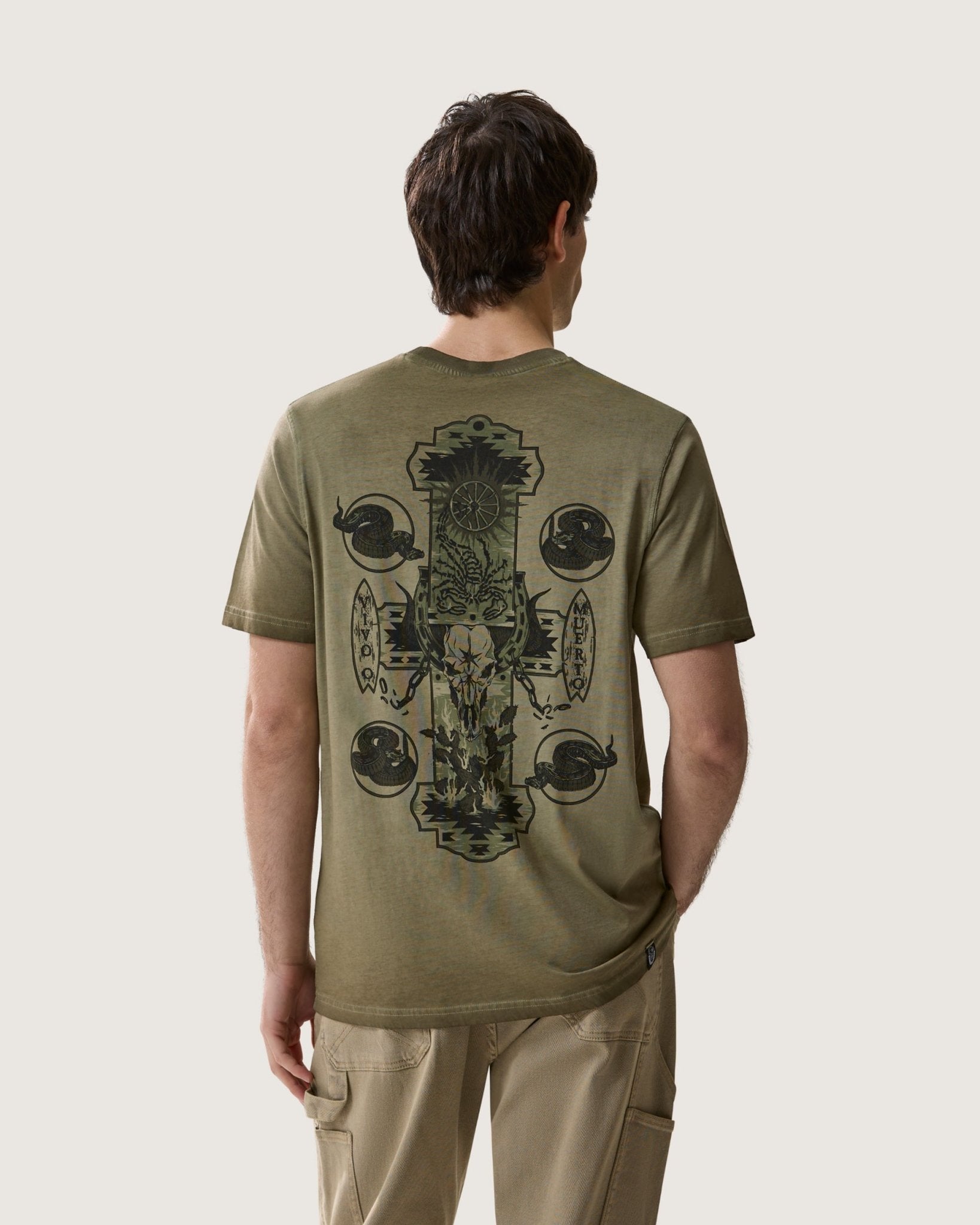T-shirt stampata "Trinidad" uomo - Scorpion Bay