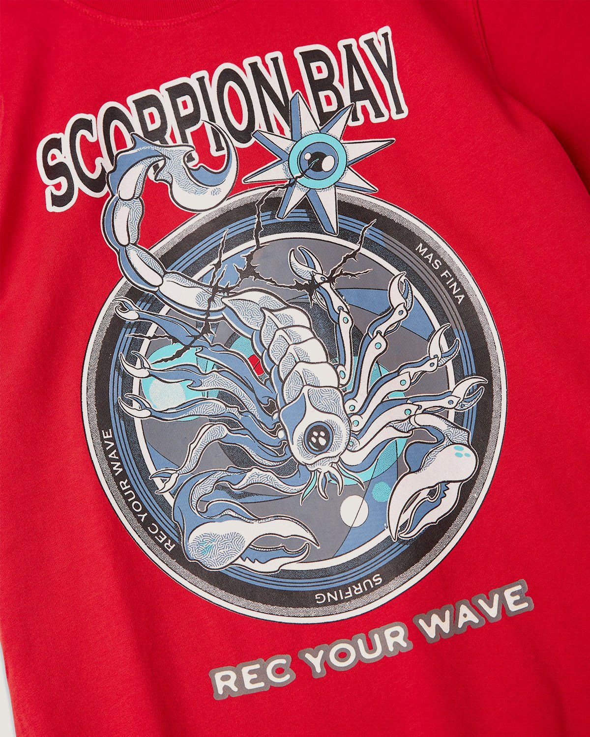 T-shirt stampata "Watchout" bambino - Scorpion Bay