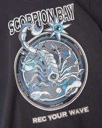 T-shirt stampata "Watchout" bambino - Scorpion Bay