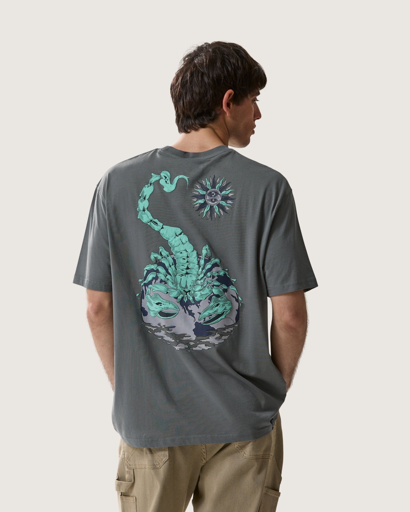 T-shirt stampata "Wild Scorpion" uomo - Scorpion Bay