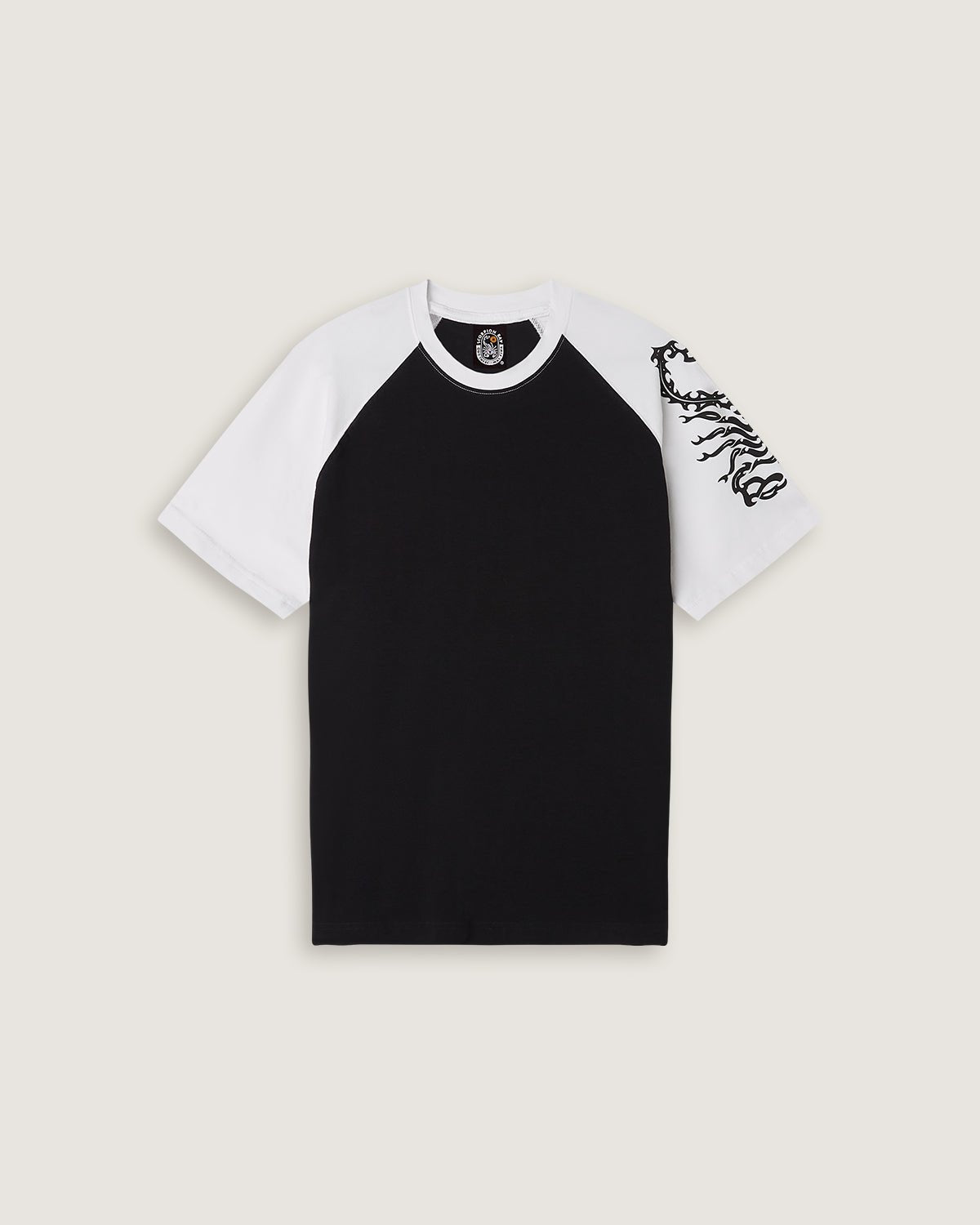 T-shirt Surfer stampata bicolor 'Iron' uomo - Scorpion Bay