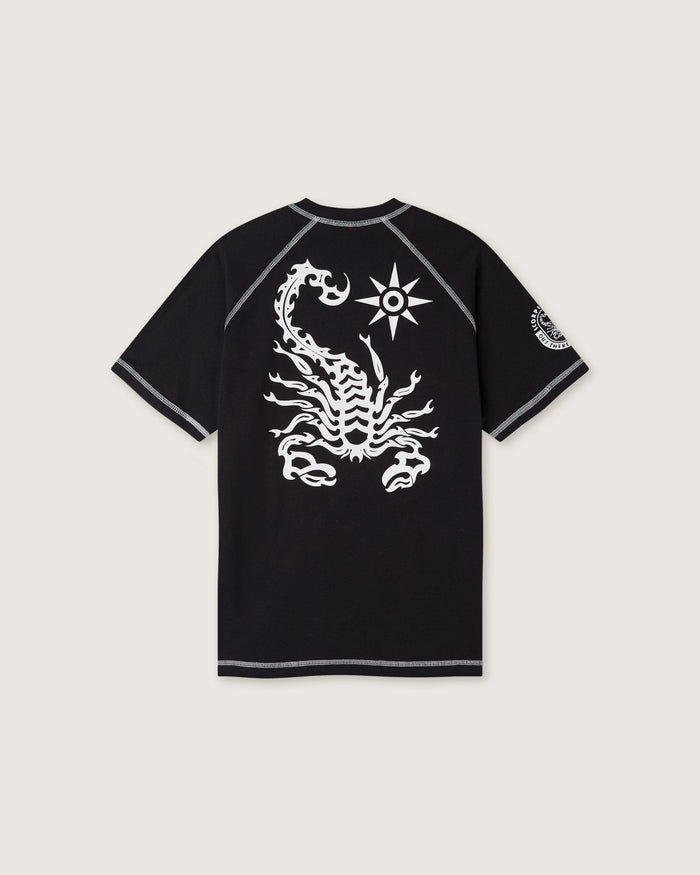 T-shirt Surfer stampata 'Iron' uomo - Scorpion Bay