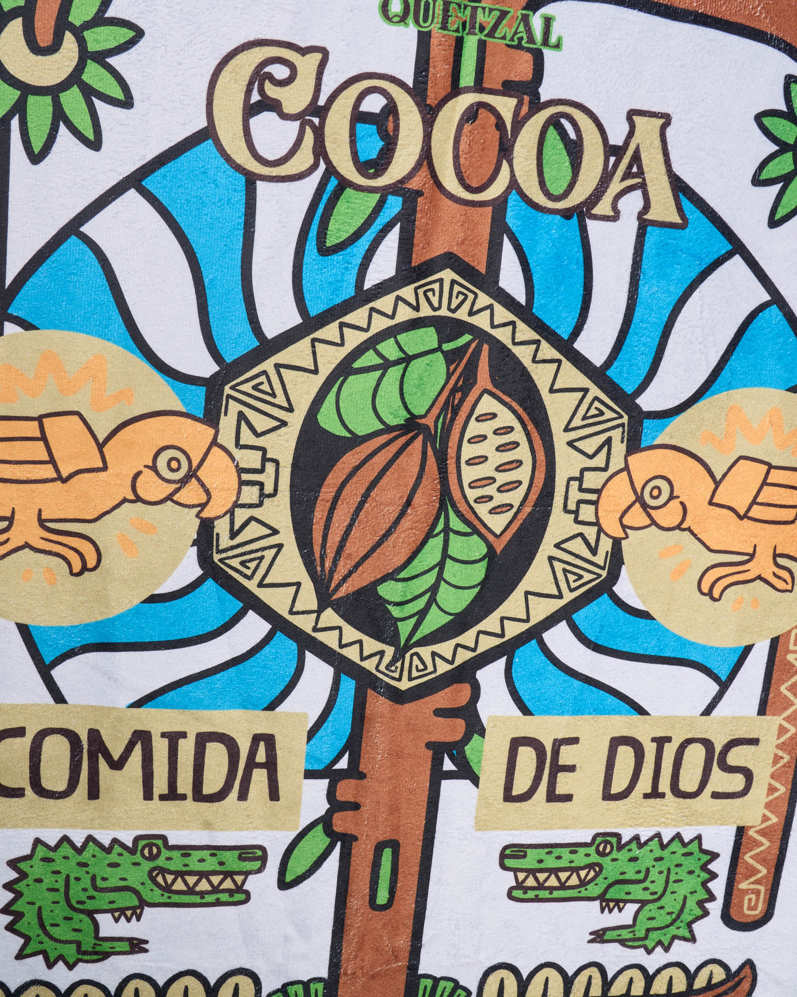 Telo Mare "Cocoa" Color Bianco - Scorpion Bay