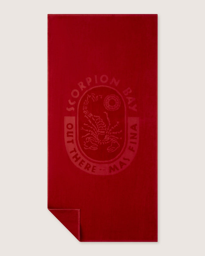 Telo Mare "Logo Jacquard" - Scorpion Bay