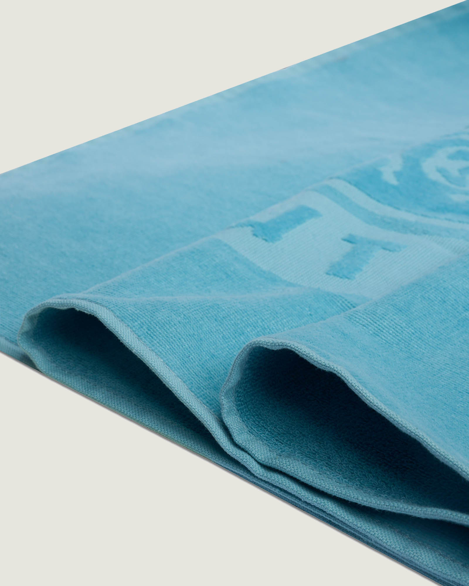 Telo Mare "Logo Jacquard" Color Avio - Scorpion Bay