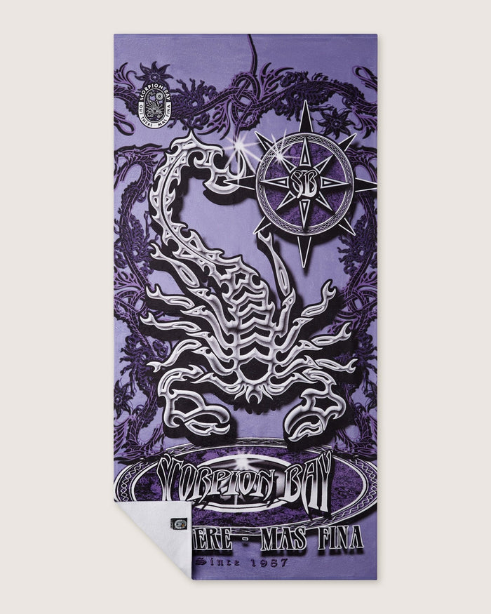 Telo mare stampato "Iron" - Scorpion Bay