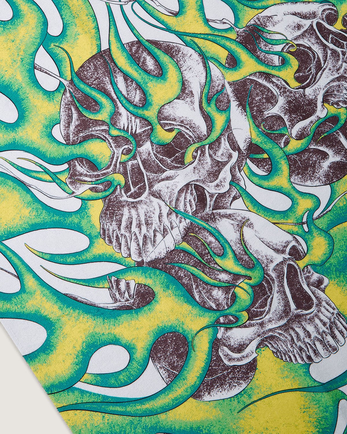 Telo mare stampato "Underworld Skulls" - Scorpion Bay