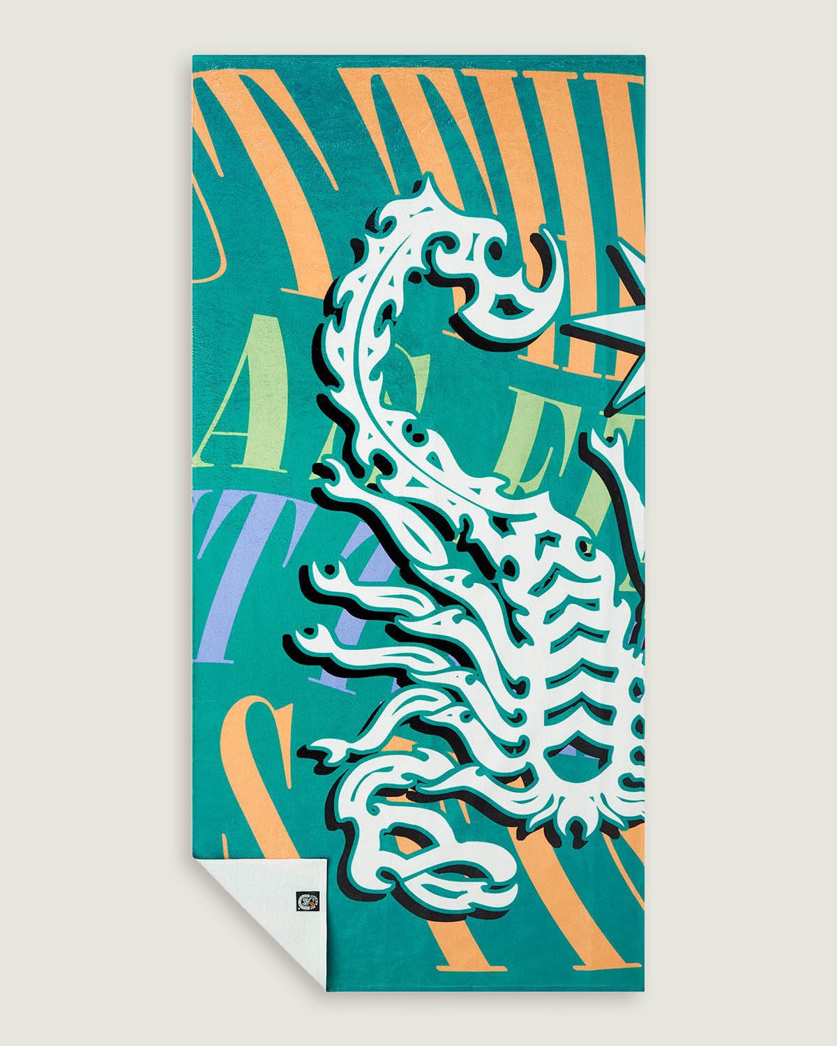 Telo mare stampato "Waves" - Scorpion Bay