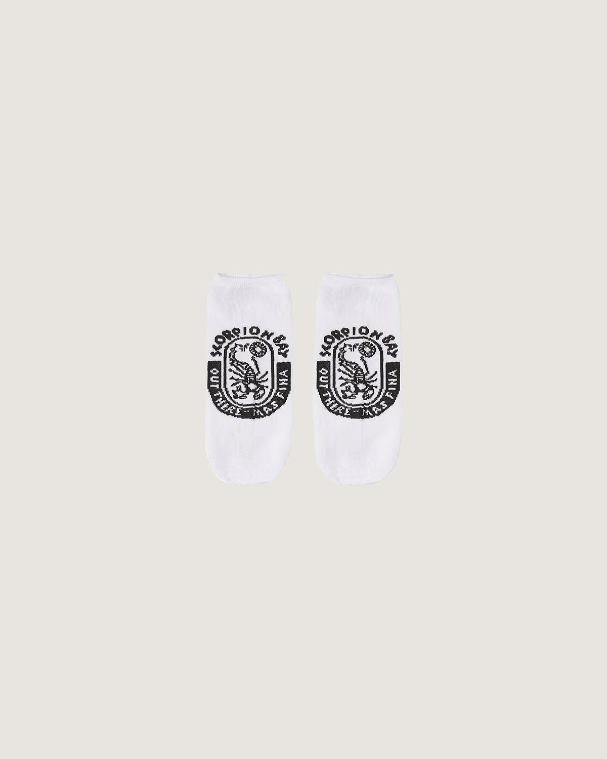Tripack calze fantasmini logo jacquard - Scorpion Bay