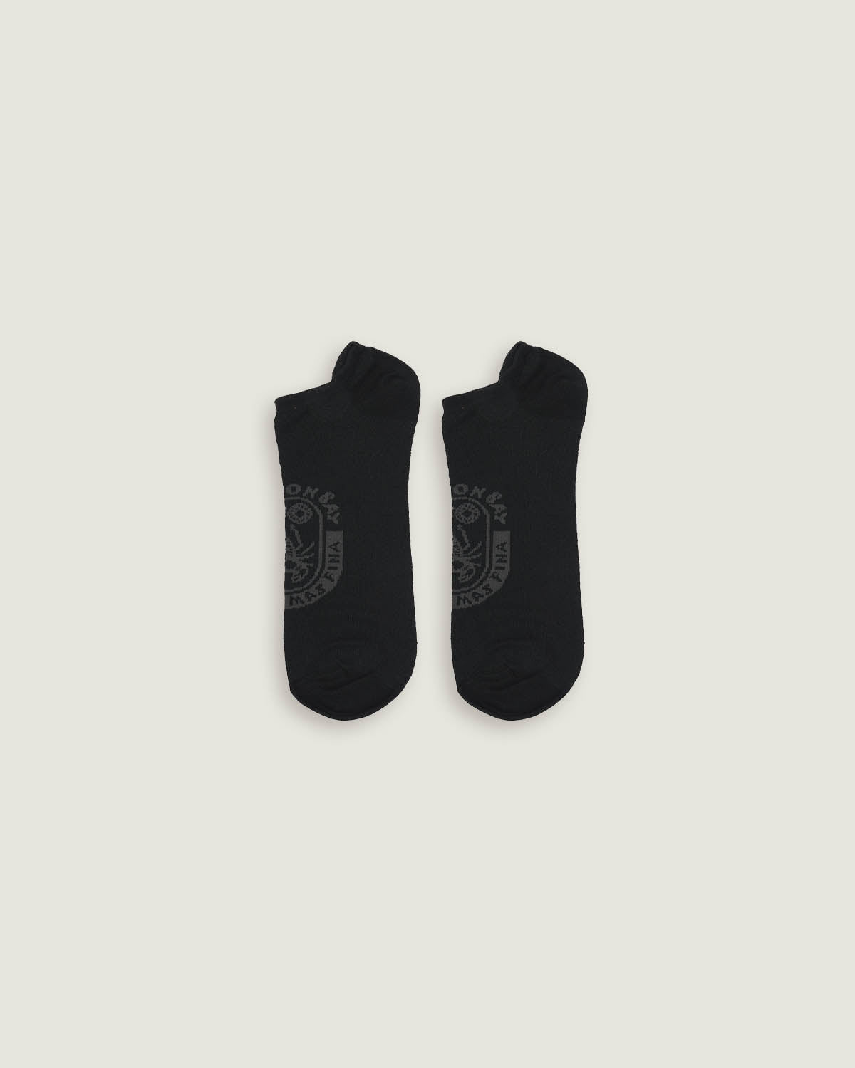 Tripack calze fantasmini logo jacquard - Scorpion Bay
