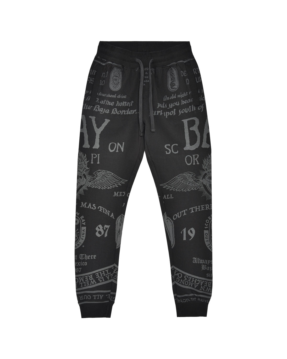Uomo | Jogger "Scorpion Ouija" In 100% Cotone - Scorpion Bay
