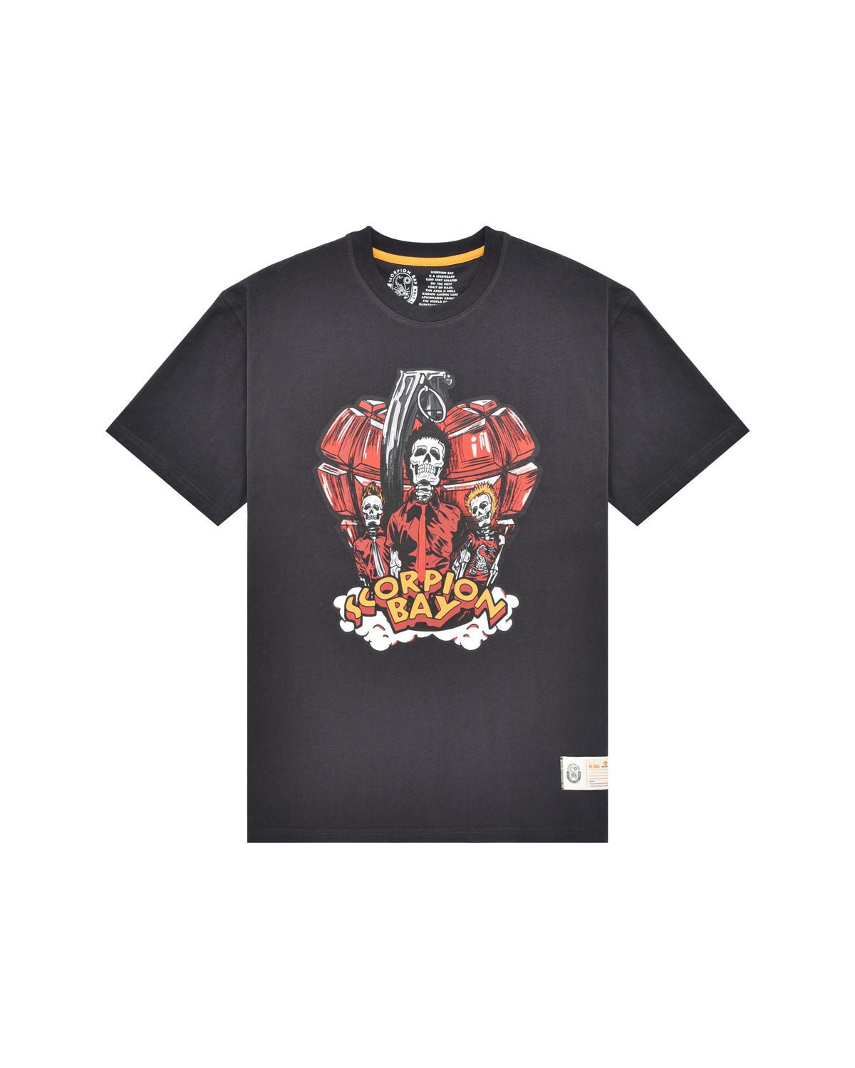 Uomo | Limited T-Shirt 90s "Green Bay" In 100% Cotone - Scorpion Bay