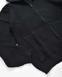 Uomo | Pullover In Maglia Nero Con Cappuccio Teddy - Scorpion Bay