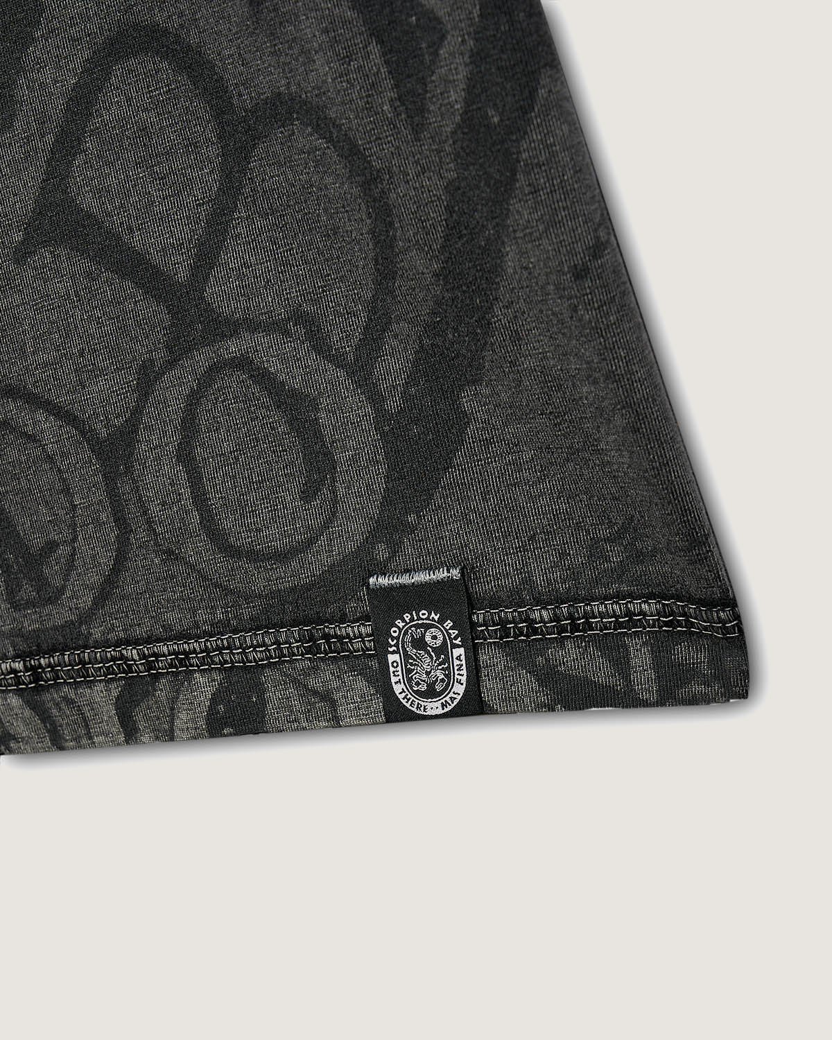 Uomo | T-Shirt Doubleface "Bandido" Color Antracite - Scorpion Bay