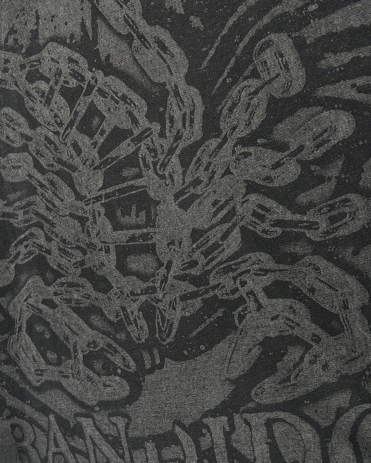 Uomo | T-Shirt Doubleface "Bandido" Color Antracite - Scorpion Bay