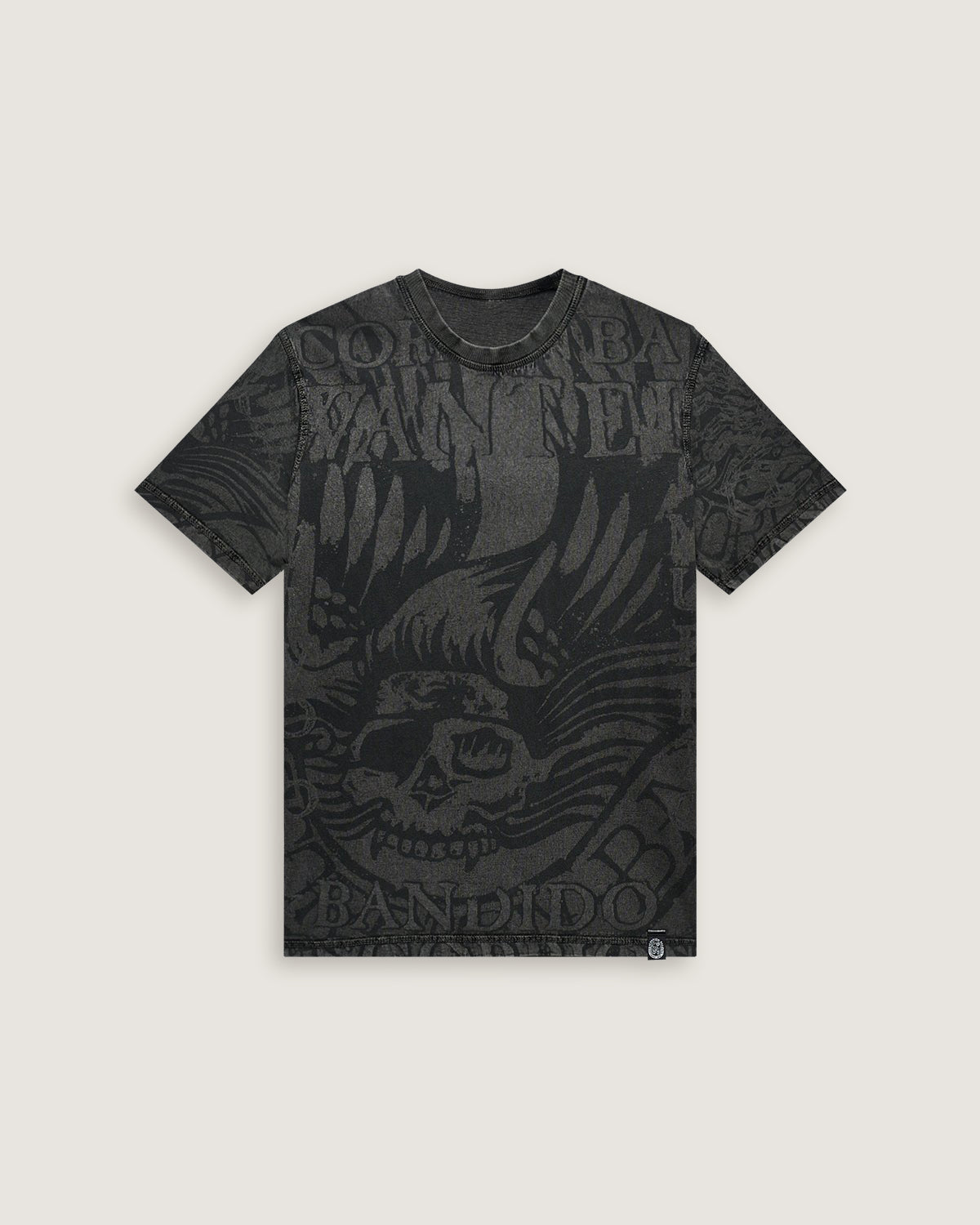 Uomo | T-Shirt Doubleface "Bandido" Color Antracite - Scorpion Bay