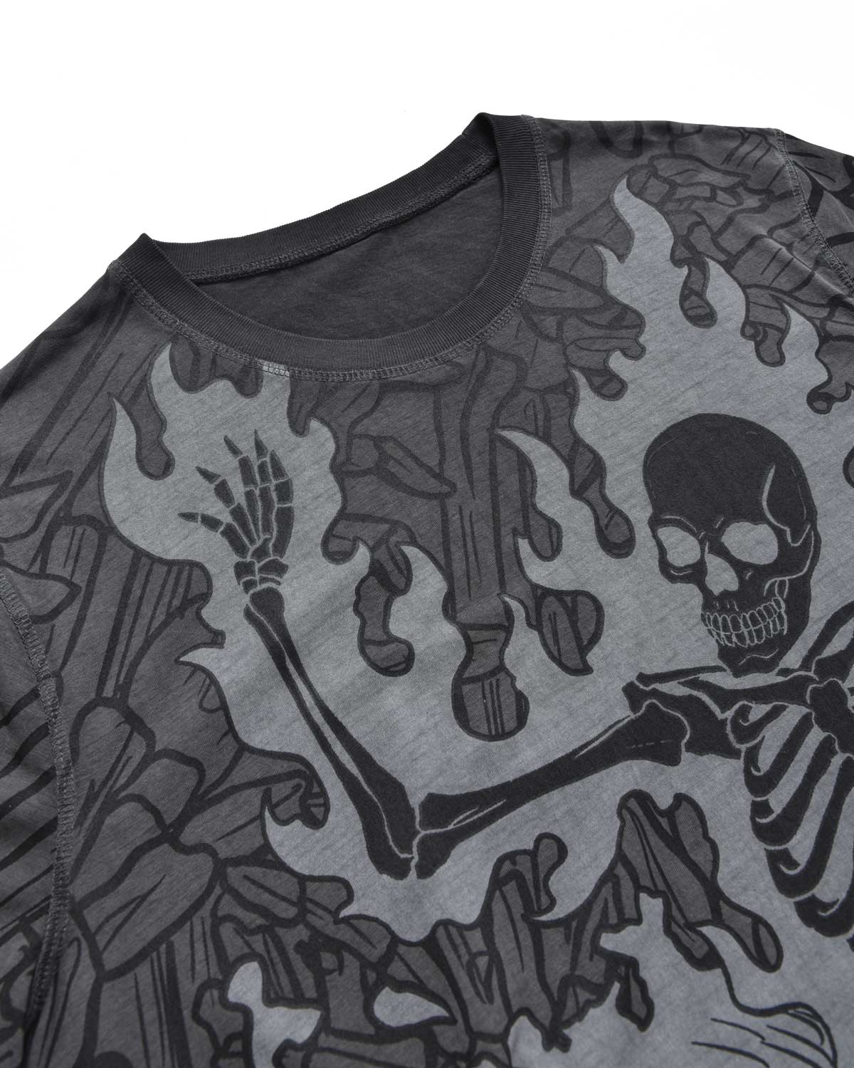 Uomo | T-Shirt Doubleface "Hell Of A Surfer" Color Carbone - Scorpion Bay