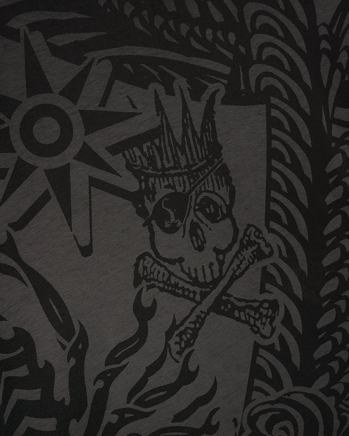 Uomo | T-Shirt Doubleface "Stingada" Color Carbone - Scorpion Bay