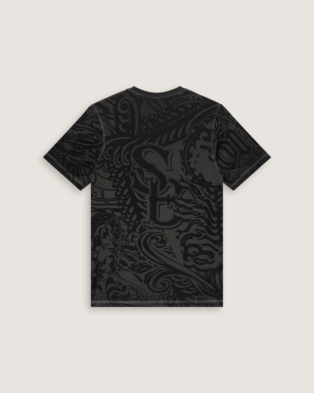 Uomo | T-Shirt Doubleface "Stingada" Color Carbone - Scorpion Bay