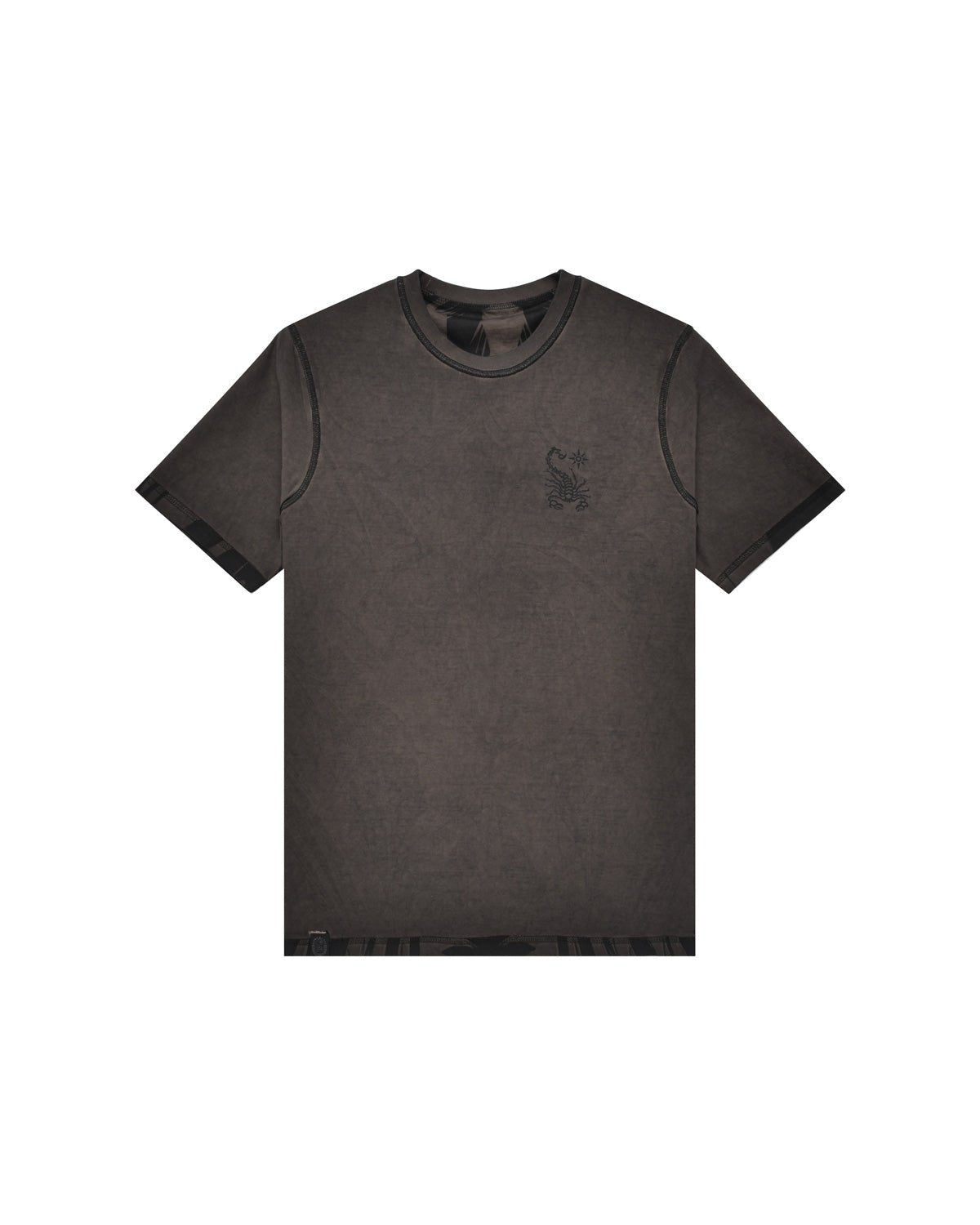Uomo | T-Shirt Doubleface "Tribal Scorpion" In 100% Cotone - Scorpion Bay