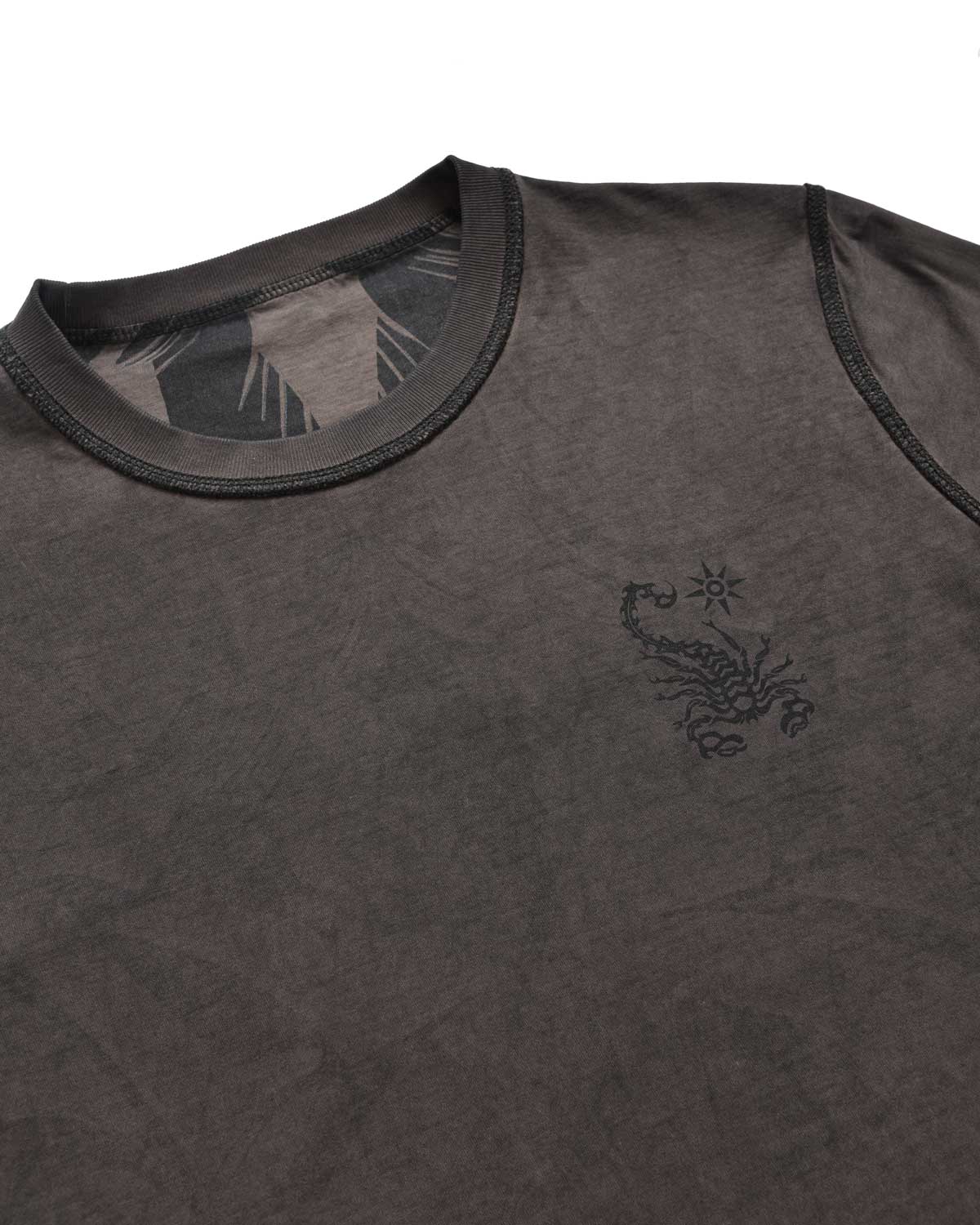 Uomo | T-Shirt Doubleface "Tribal Scorpion" In 100% Cotone - Scorpion Bay