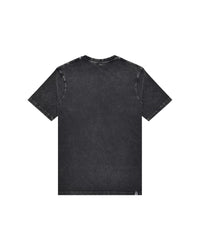 Uomo | T-Shirt Nera "Surf Is Not Dead" Effetto Slavato - Scorpion Bay