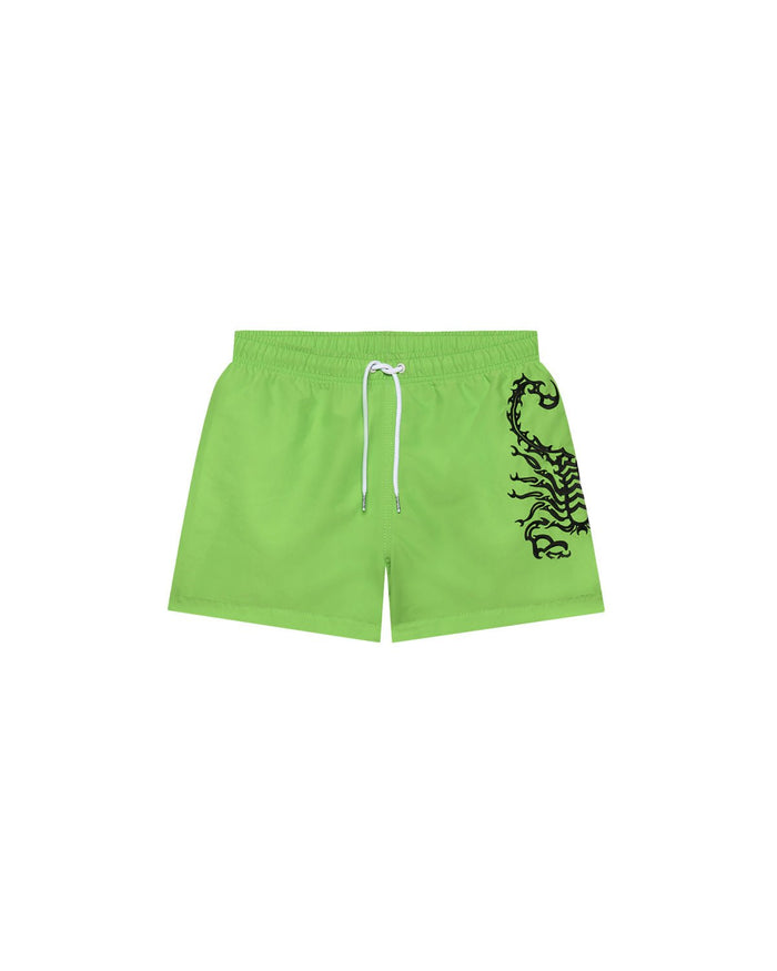 Uomo | Volley Short "Iron" Colore Lime - Scorpion Bay