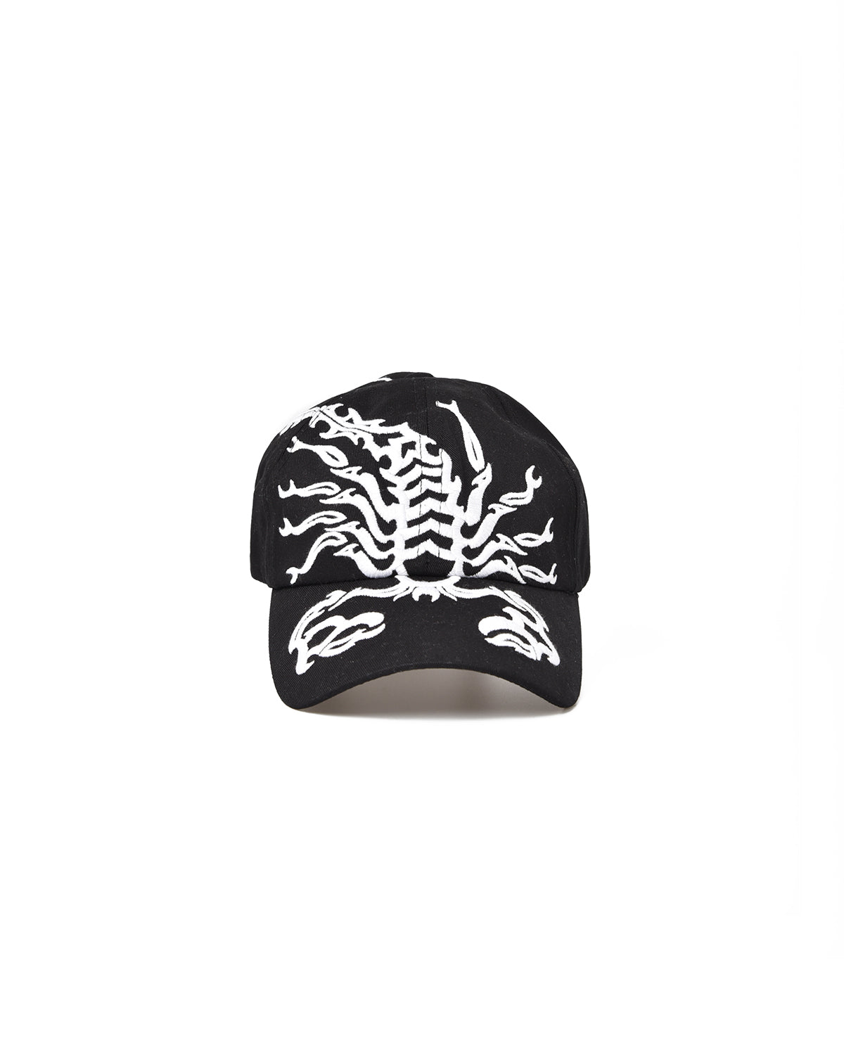 Cappello Baseball Nero 100% Cotone Con Logo Ricamato A Contrasto