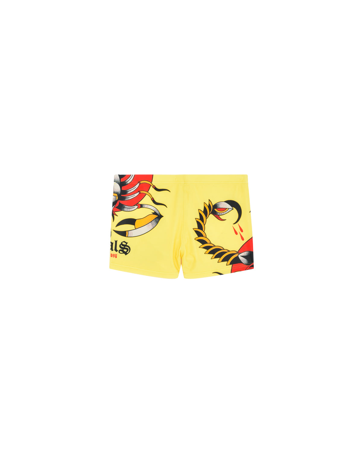Kid | Yellow Swimsuit Slip With "Sunny Scorpion" Print