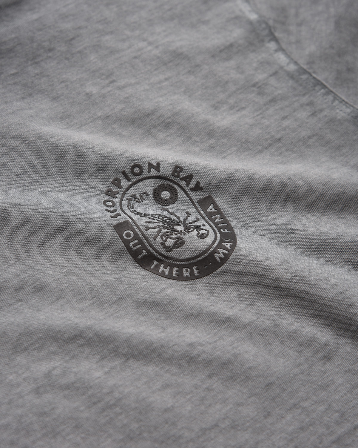 Man | Charcoal T-Shirt Scorpion Bay Essential Logo 100% Cotton