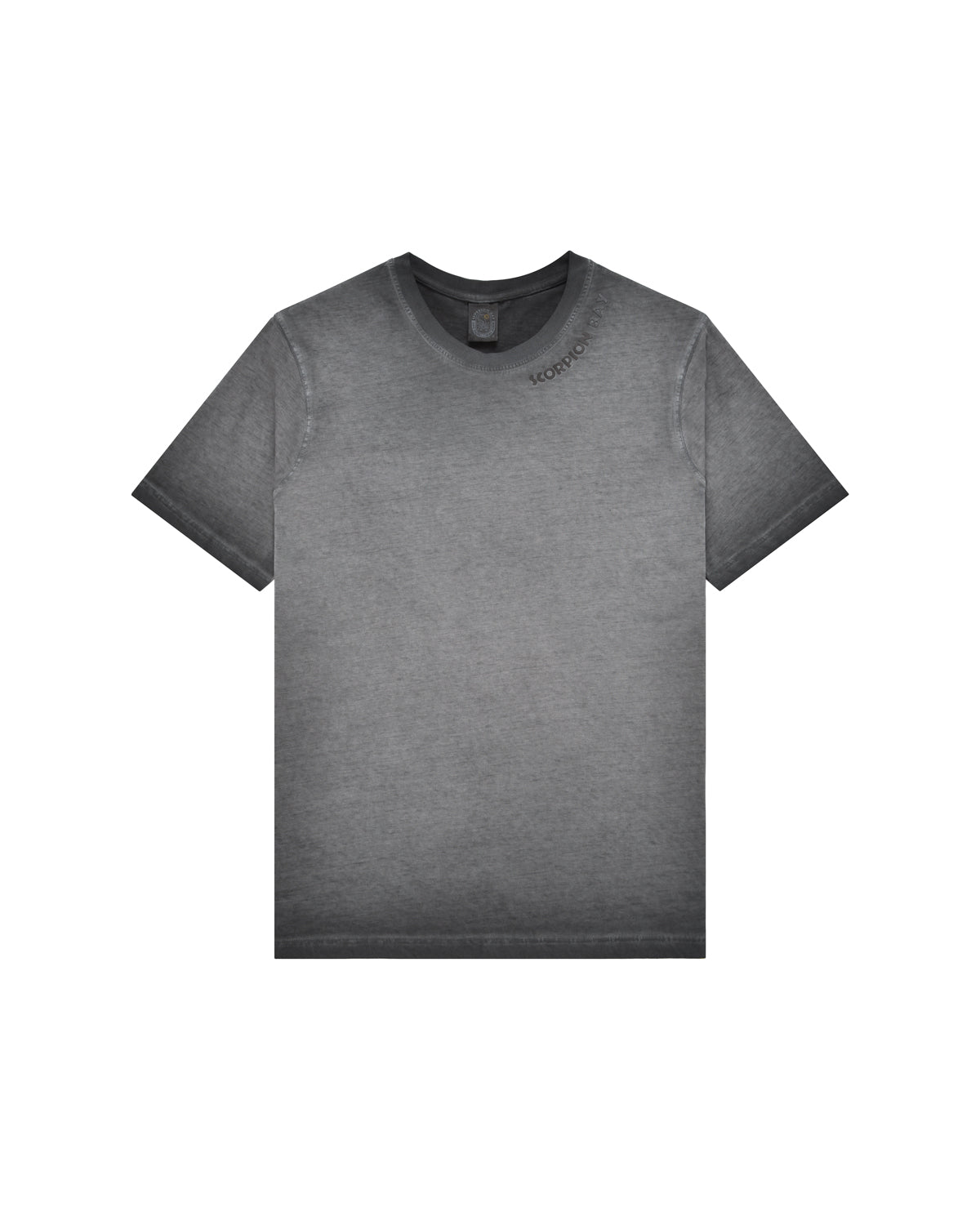 Uomo | T-Shirt Scorpion Bay Lettering Essential Carbone 100% Cotone