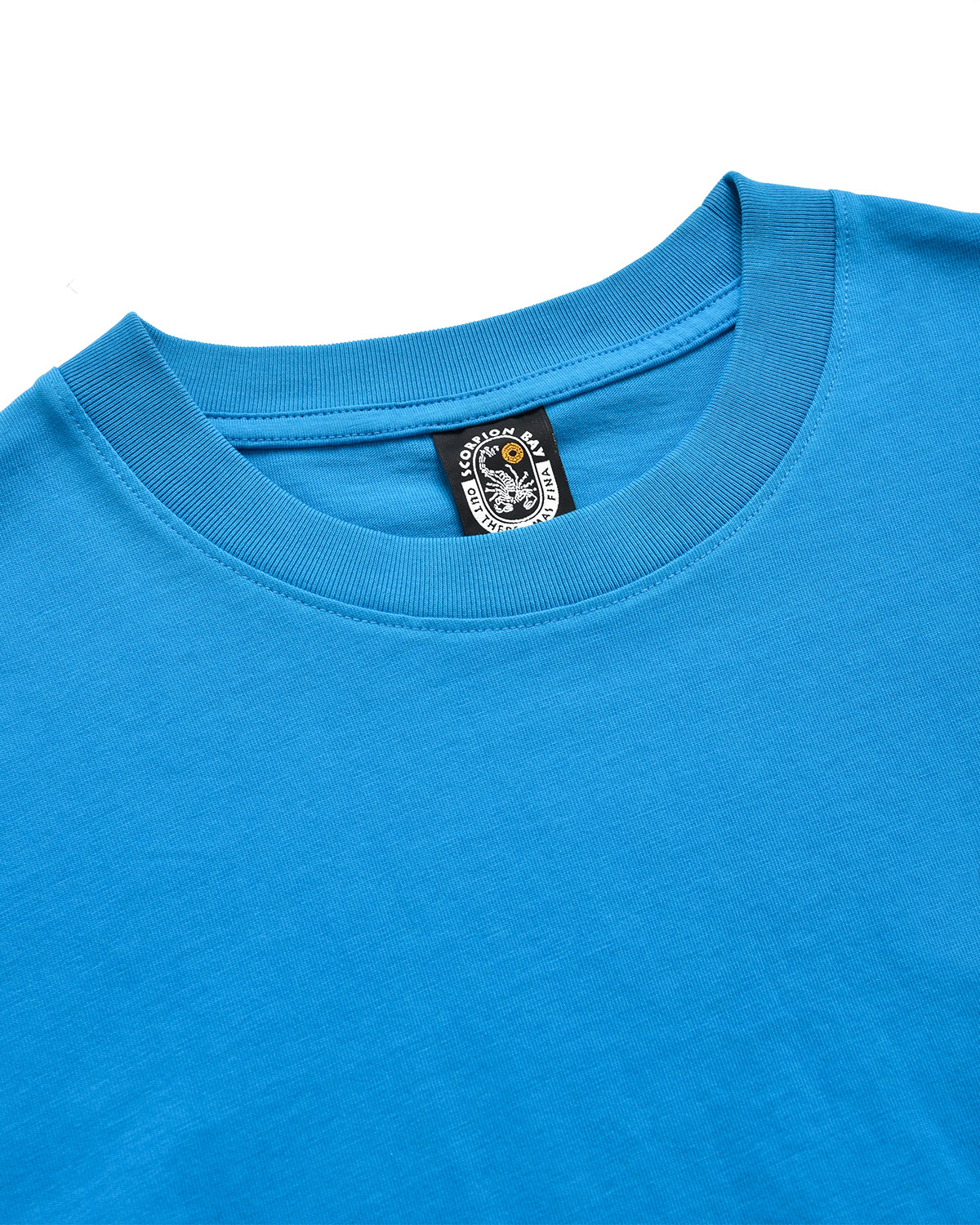 Men | Turquoise Ritual T-Shirt In 100 % Cotton With 'San Quintin Chiringuito' Og Print
